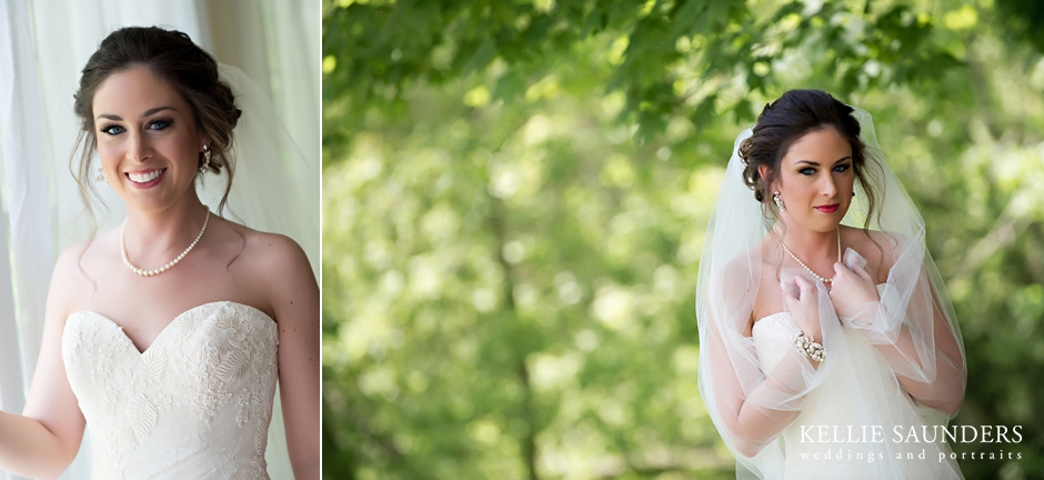 Beautiful bridal portrait